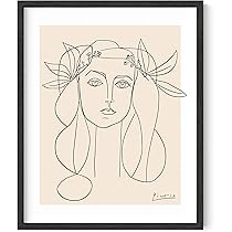 Amazon.co.jp: Haus and Hues Picasso 線画 抽象的 女性